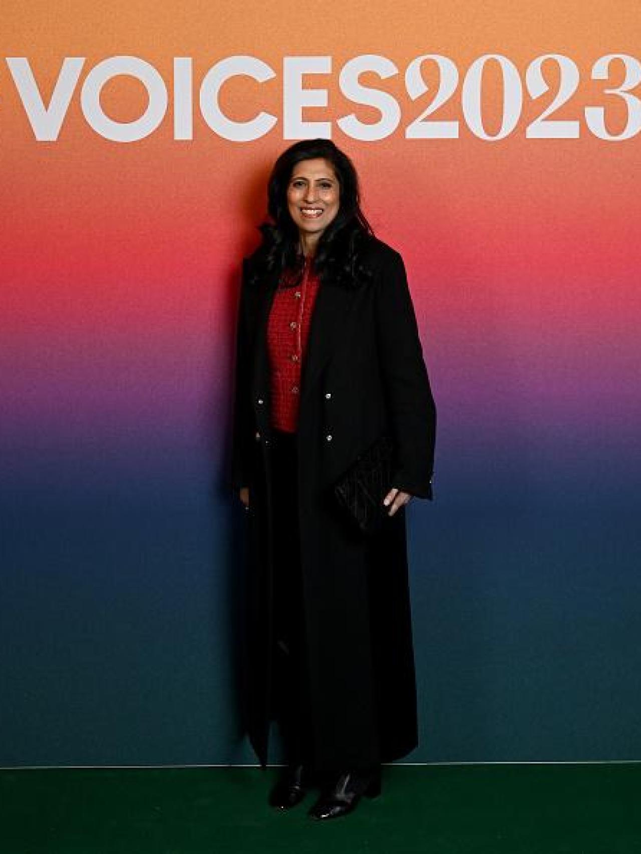 Leena Nair, en el evento de #BoFVOICES.