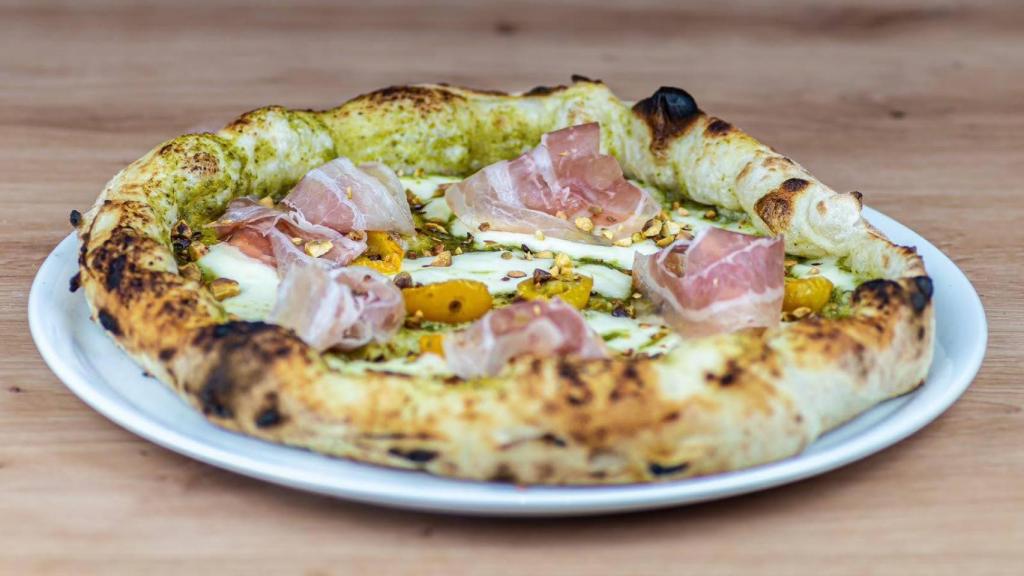 Una de las pizzas de la carta.