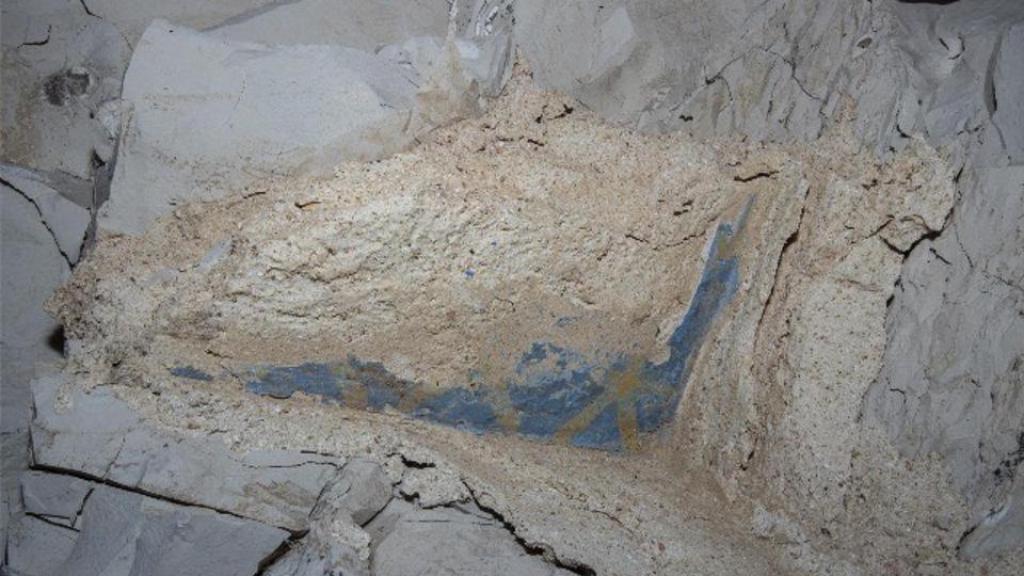 La tumba de Tutmosis II, recientemente descubierta. Foto: EFE / Ministerio de Antigüedades de Egipto