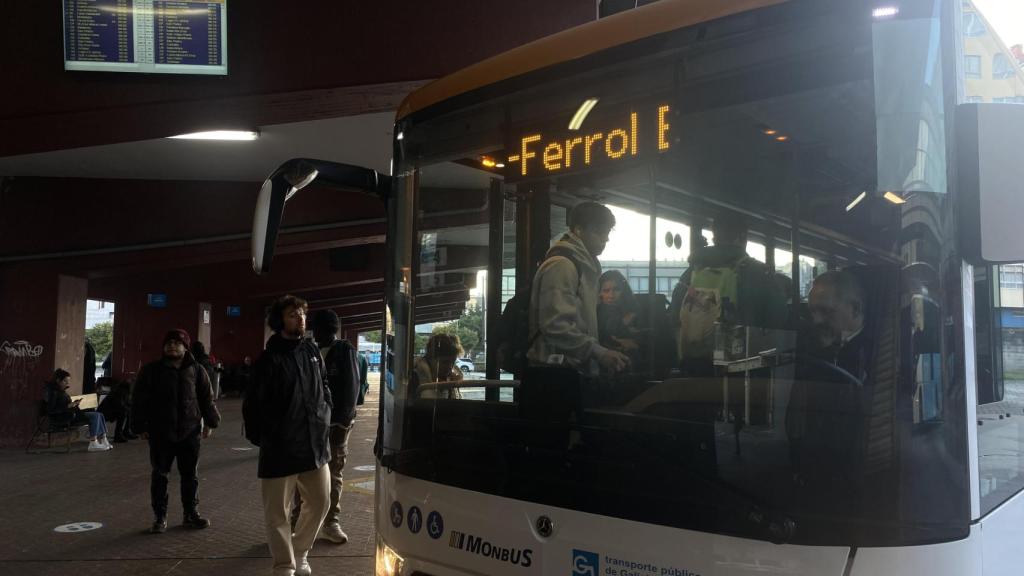 Autobús A Coruña-Ferrol