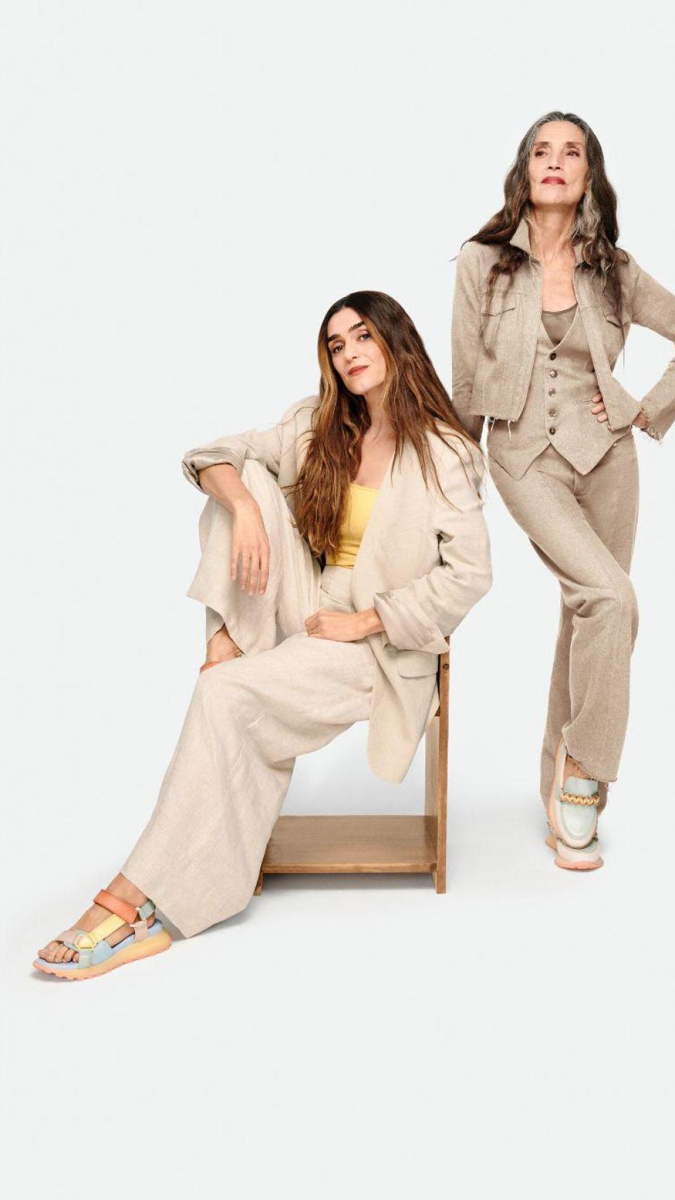 Olivia y Ángela Molina, en una fotografía de la firma española Hispanitas