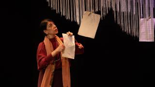 Una escena de la obra teatral 'Aquellas migas de pan'.