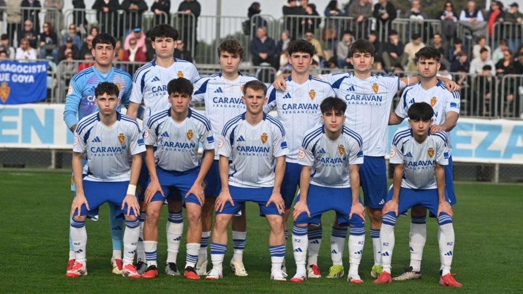 El Real Zaragoza disputa los cuartos de final de la Copa del Rey Juvenil ante el Málaga