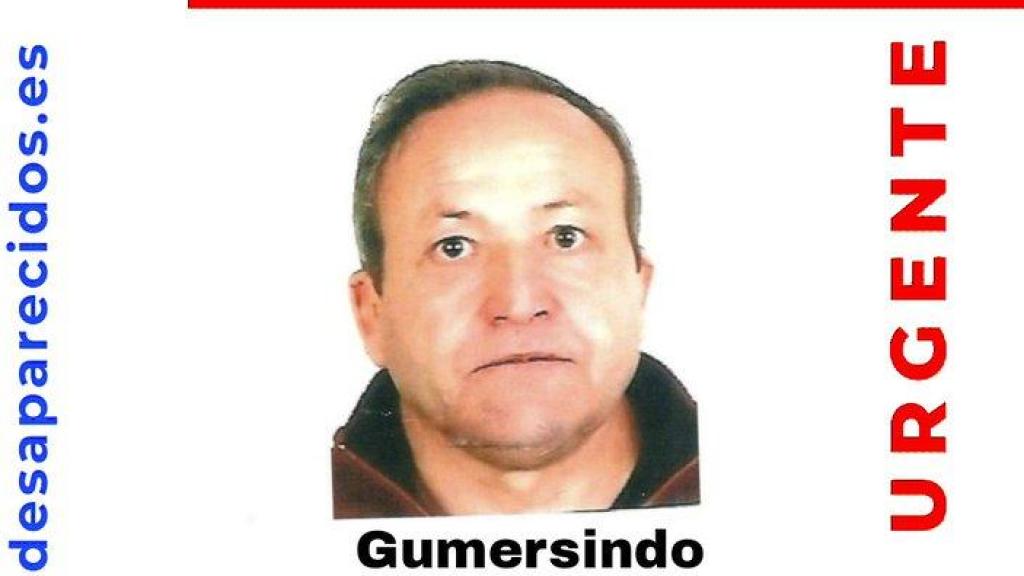 Cartel del hombre desaparecido en Zamora