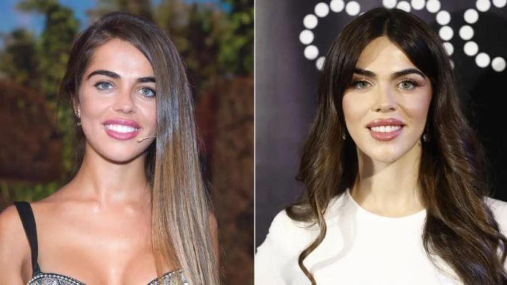 Violeta Mangriñán, antes y después.