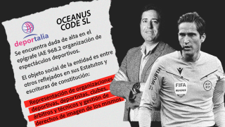 El socio de Munuera Montero creó dos empresas para representar a árbitros y clubes siendo juez de línea en Primera