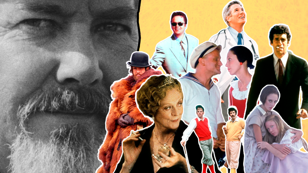 Robert Altman y algunos de sus personajes más famosos. Foto: Rubén Vique