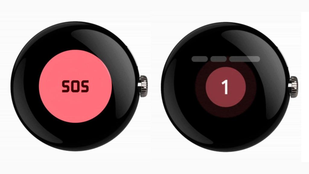 La nueva interfaz del Pixel Watch 3 para las llamadas de emergencia