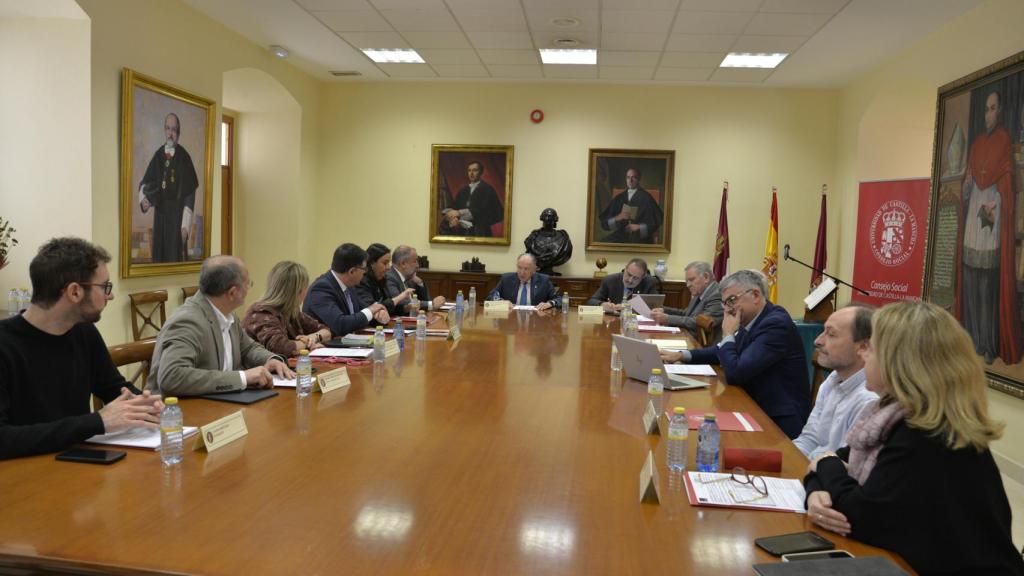Pleno del Consejo Social de la UCLM.
