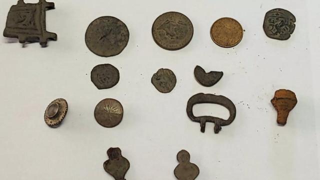 Pillan a tres vecinos de Toledo con piezas arqueológicas extraídas en un pinar de Santiuste (Segovia).