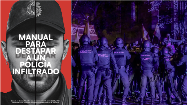 Organizaciones de extrema izquierda han difundido también un manual para detectar agentes infiltrados.