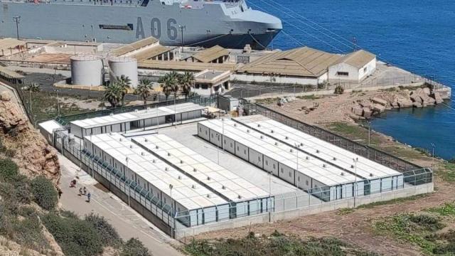 Una foto de archivo del Centro de Atención Temporal de Extranjeros (CATE) de Cartagena.