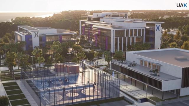 Imágenes de los campus de la UAX Mare Nostrum, la Europea y la UTAMED en Málaga.