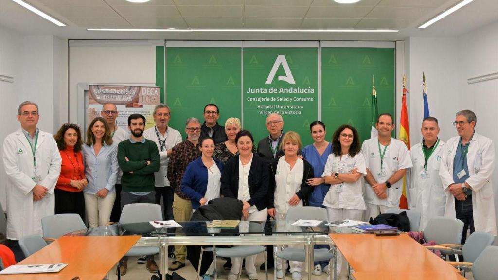 El Servicio de Angiología y Cirugía Vascular del Hospital Clínico de Málaga.
