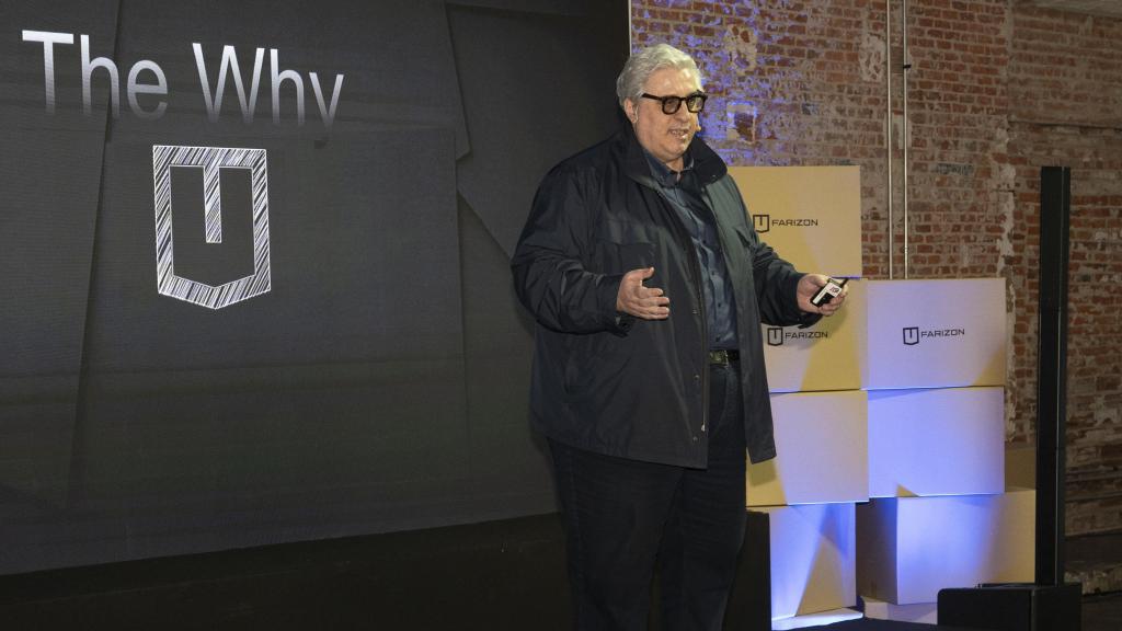 Este directivo de Geely presentó la nueva gama de comerciales eléctricos en Madrid.