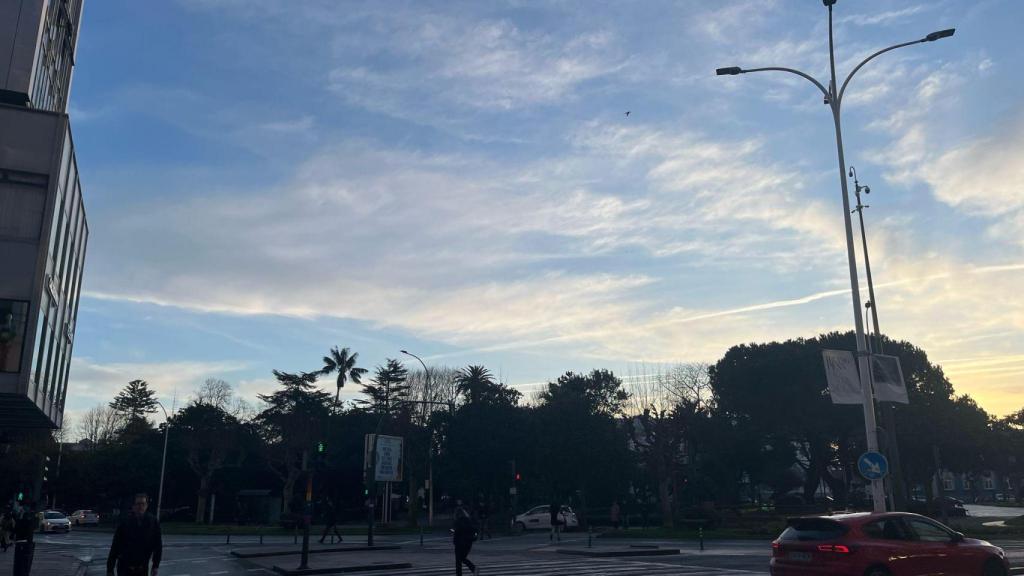 A Coruña con cielos despejados