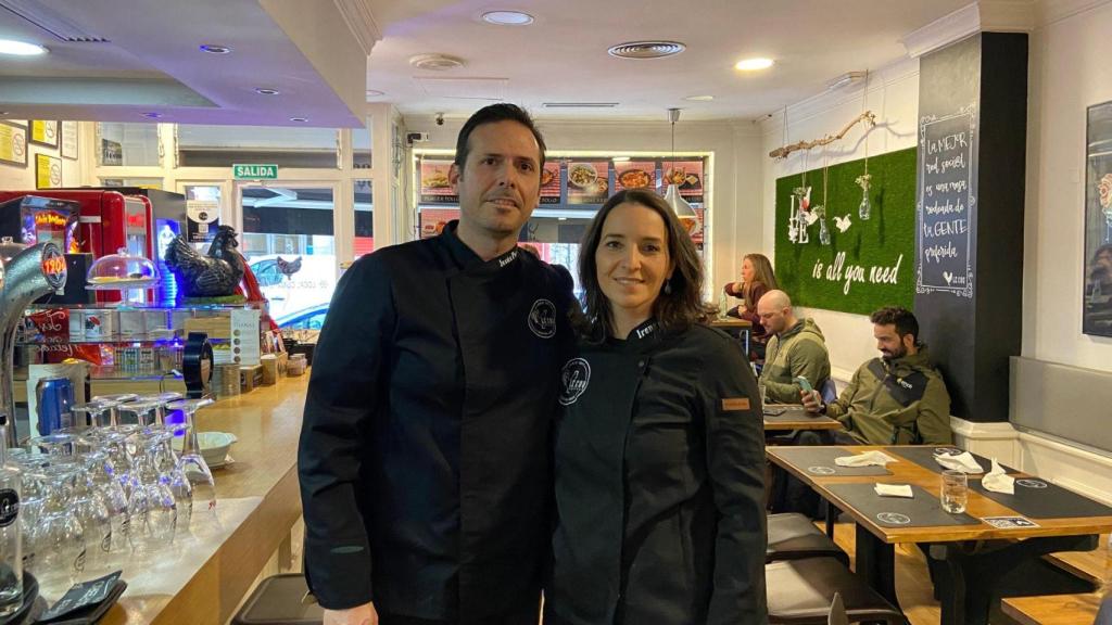 Jesús Pumar e Irene Zoco, propietarios de Le Coq.