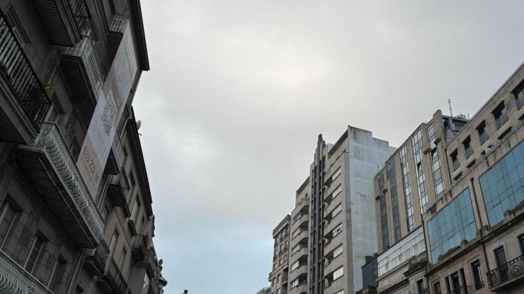 Imagen del cielo de Vigo.