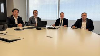 Reunión para tratar la obra que permitirá la conexión Vigo-Madrid directa por Cerdedo en AVE.