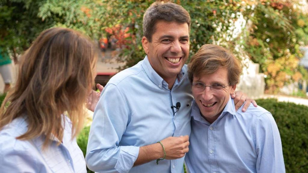 Carlos Mazón y José Luis Martínez Almeida, en una imagen de archivo. Efe / Domenech Castelló
