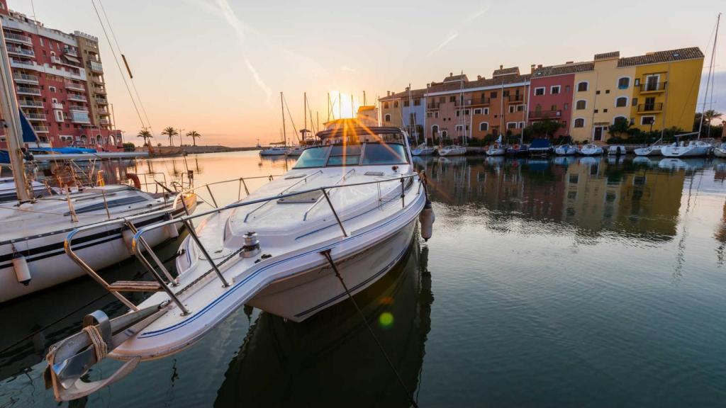 Imagen de Port Saplaya, zona residencial de Alboraya (Valencia). Turisme GVA
