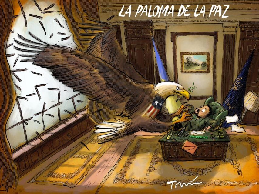 La paloma de la paz.