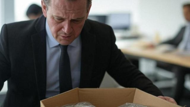Imagen de archivo de un trabajador rechazando su despido.