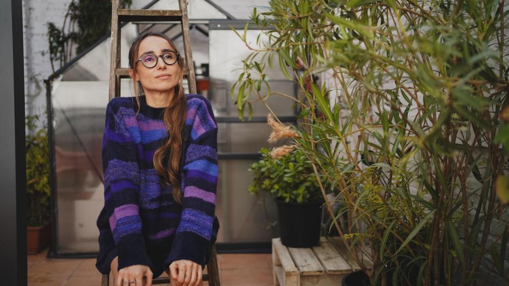 Zahara en las oficinas de La Trinchera, en Madrid.