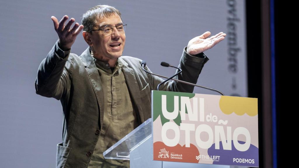 El cofundador de Podemos Juan Carlos Monedero en una imagen de 2022.