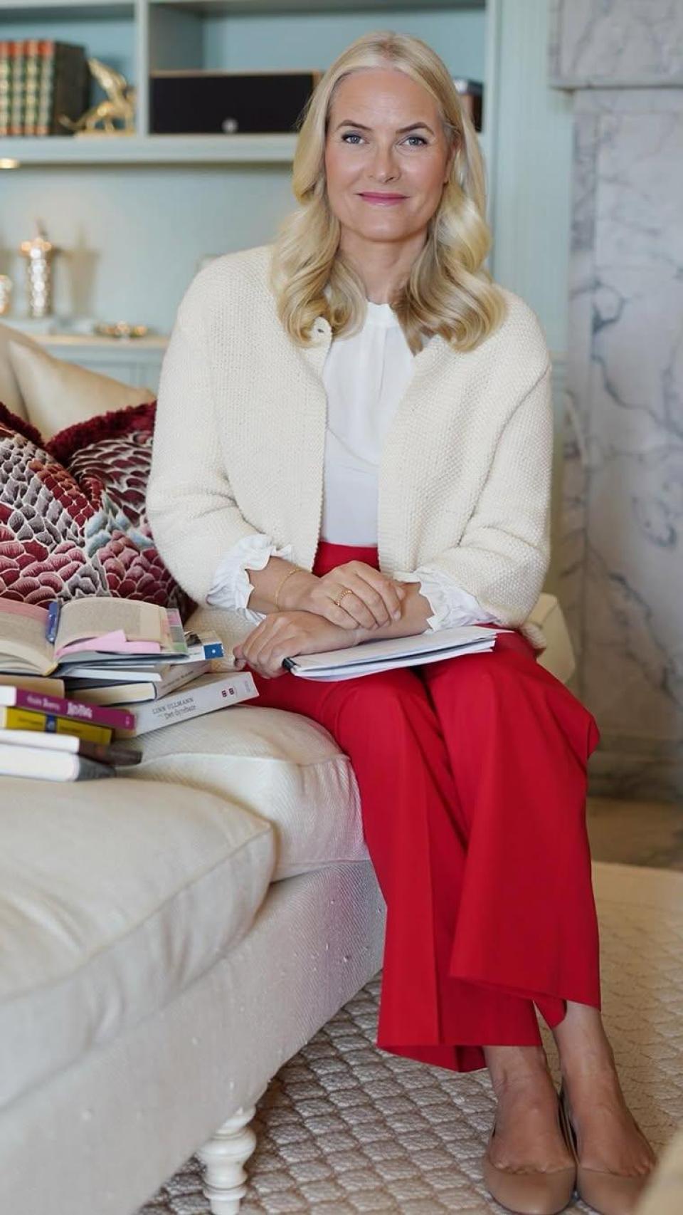 Los Herederos al Trono de Noruega viven a las afueras de Oslo, a unos 30 kilómetros de la ciudad.