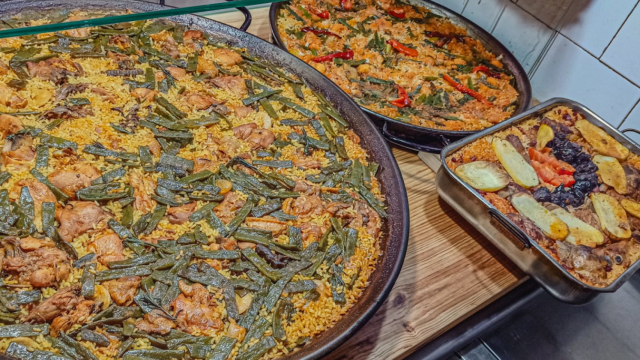 Imagen de algunas de las opciones que despachan en el restaurante.