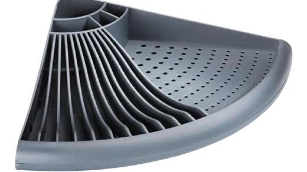 Escurreplatos de polipropileno de Leroy Merlin.