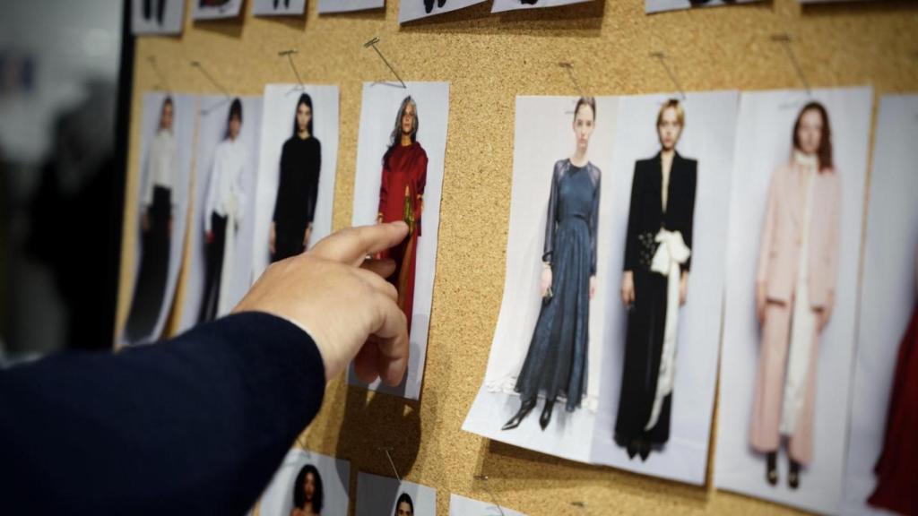 Detalle del 'moodboard' de la colección.