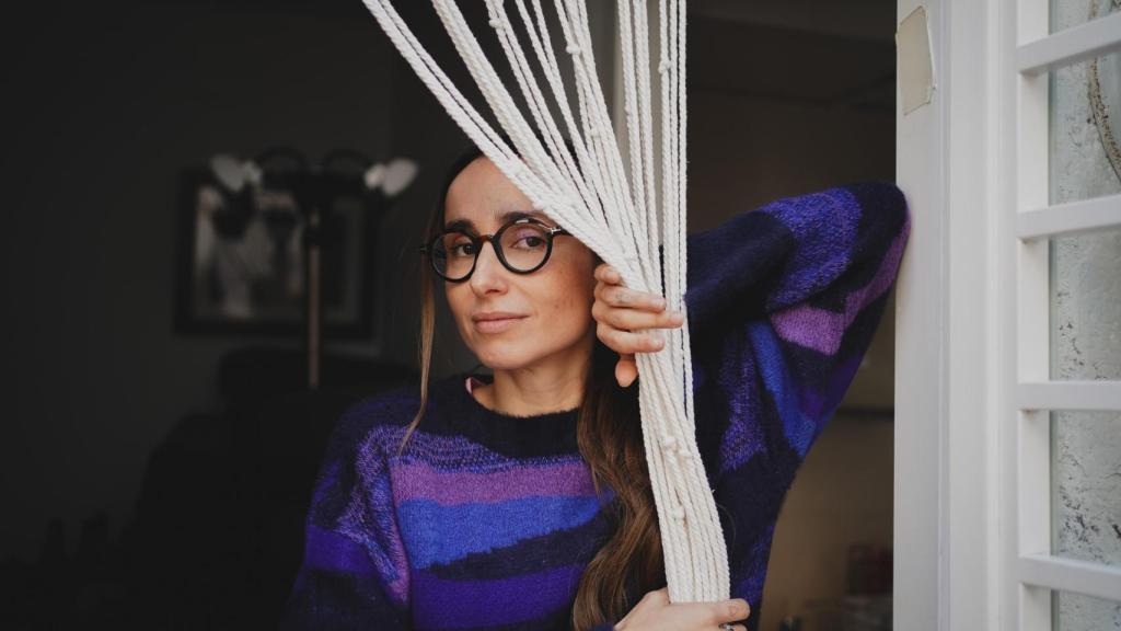 Zahara en las oficinas de La Trinchera, en Madrid.