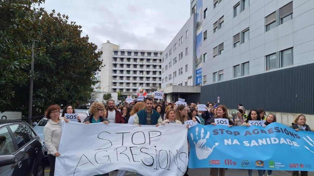 Movilizaciones en el CHUAC