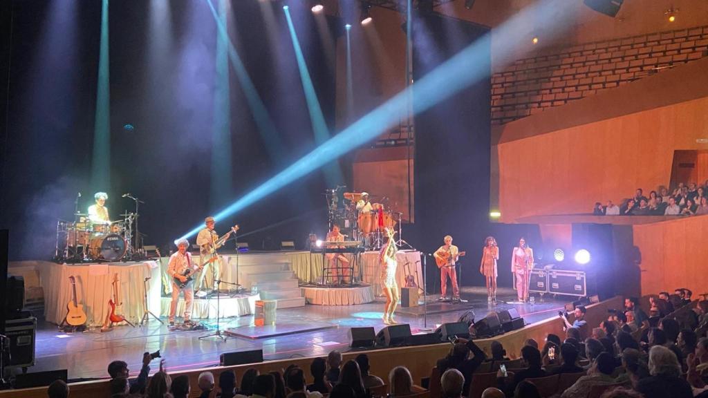 Rosario Flores en la gala de Fundación Sesé.