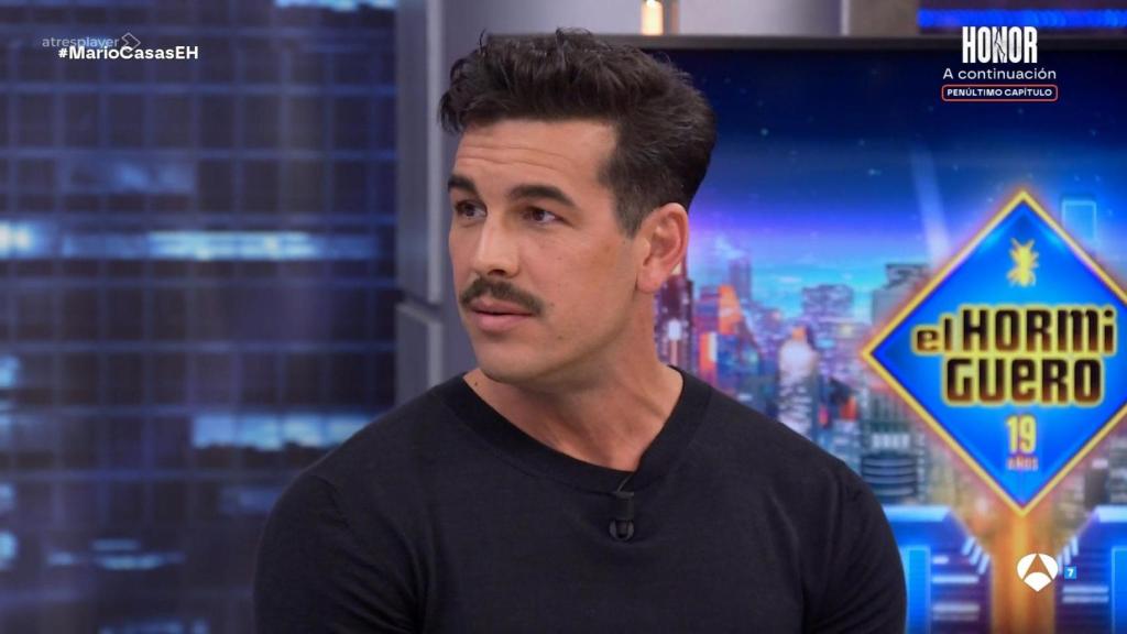 Mario Casas en ‘El Hormiguero’.