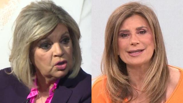 Terelu Campos y Gema López, en un fotomontaje