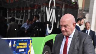 Jesús Julio Carnero este jueves tras la presentación de  la XLIV Gala  Nacional del Deporte 2025 y el LXI Congreso Nacional de la Prensa Deportiva que se celebrarán en Valladolid