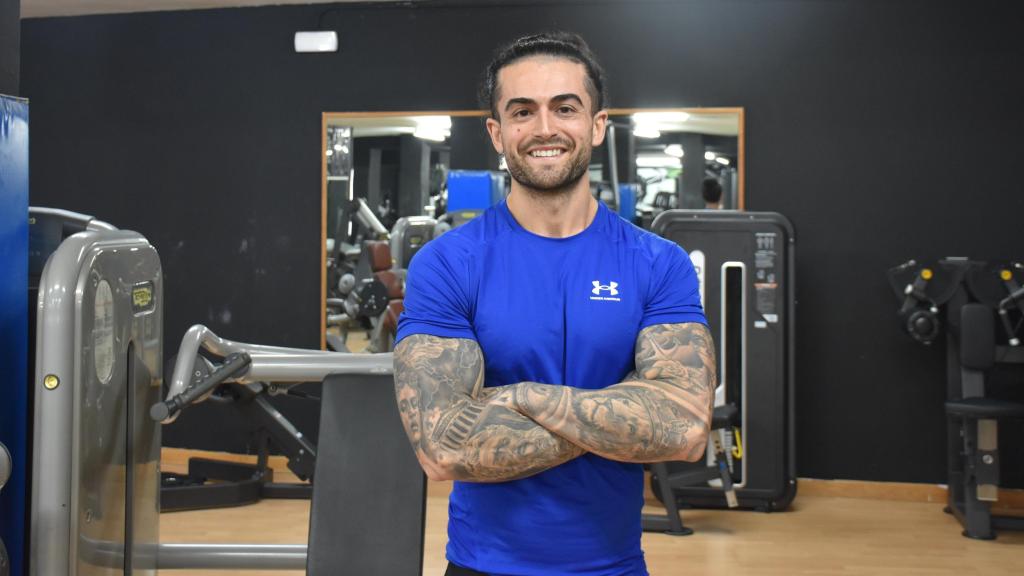 Andrés Luengo, el dueño del Mythos Gym de Parquesol (Valladolid)