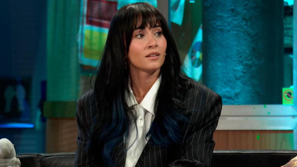 La cantante Aitana durante su entrevista en 'La Revuelta'.
