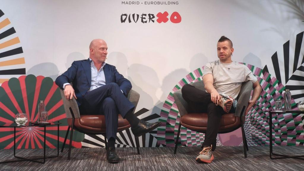 Hugo Rovira y Dabiz Muñoz en el NH Collection Madrid  durante la rueda de prensa de este jueves.