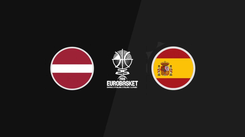 Letonia - España, baloncesto en directo
