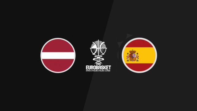 Letonia - España, baloncesto en directo