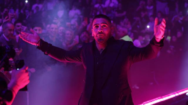 Ilia Topuria, en el evento WOW 16 en Bilbao