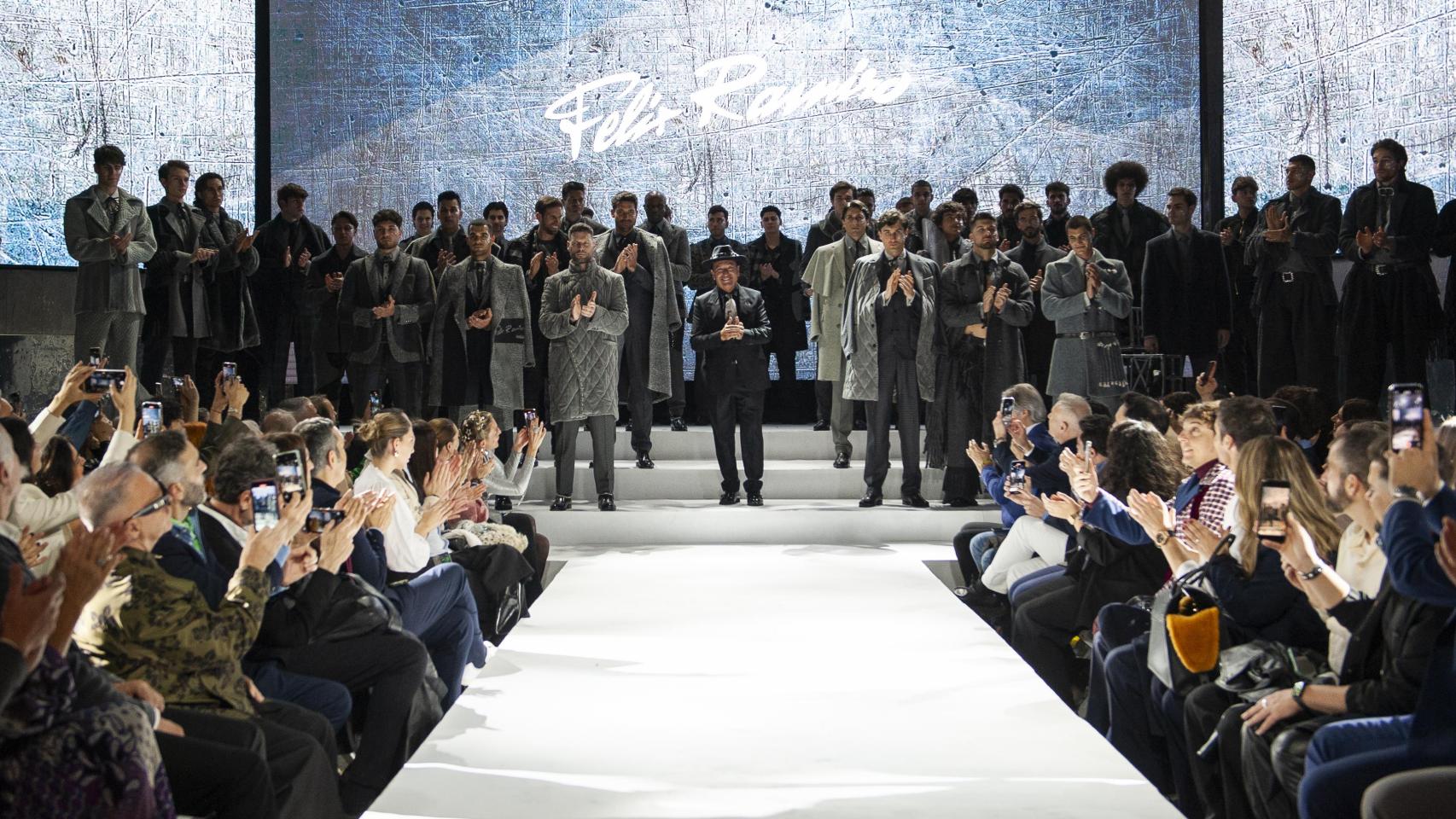 El toledano Félix Ramiro presenta su sorprendente colección AZero en Madrid rodeado de famosos: todas las fotos