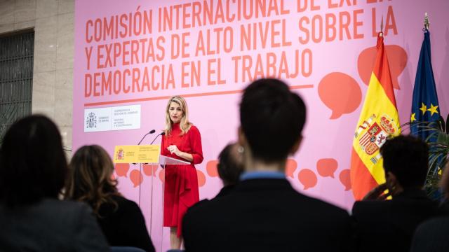 La vicepresidenta segunda y ministra de Trabajo, Yolanda Díaz