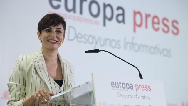 La ministra de Vivienda, Isabel Rodríguez, durante un desayuno informativo de Europa Press, en el Hotel Hyatt Regency Hesperia, a 20 de febrero de 2025, en Madrid (España).