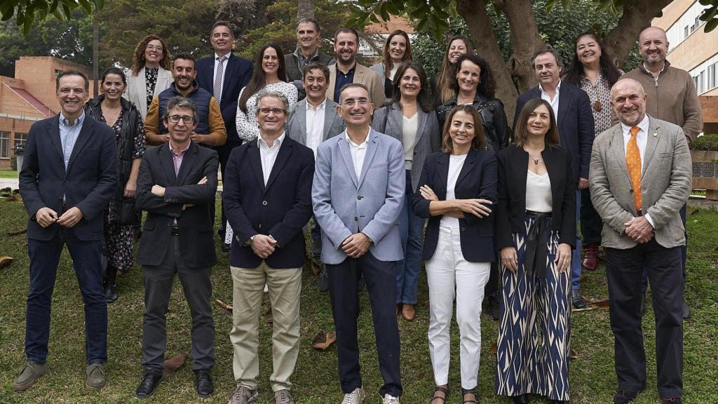 Varios de los miembros del IEBSociety de la UMA.