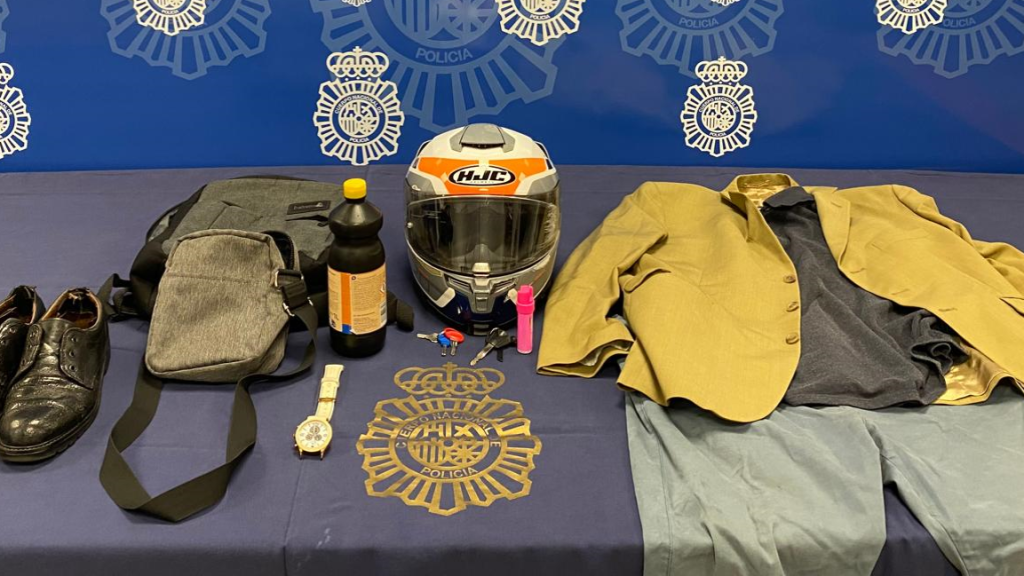 Una imagen de todo lo que la Policía intervino.